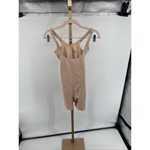 Miraclesuit Shape Away Slimmer Bodysuit 2412 Sz Large Nude